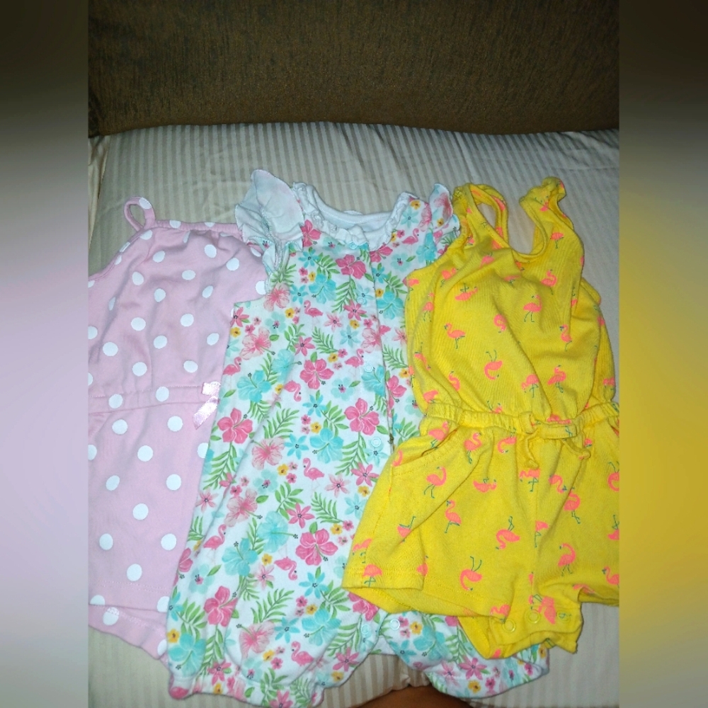 Colorful Baby Romper Set